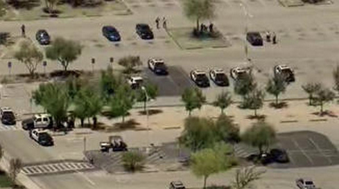 Pierce College in Woodland Hills was on lockdown Friday morning as police searched for a suicidal student.