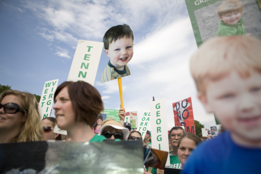 Jenny McCarthy And Jim Carrey Host Green Our Vaccines Press Conference