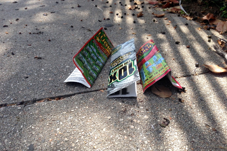 California Lottery Scratchers tickets