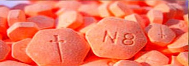 A pile of Suboxone pills, a type of medicine used to treat heroine addicts.