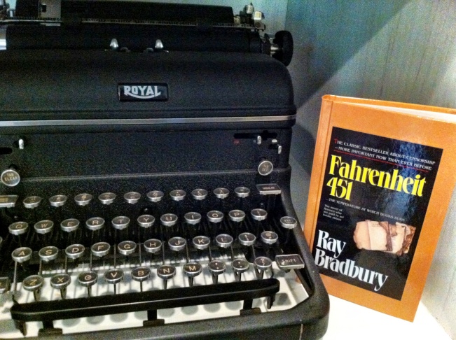 Soboroff Bradbury typewriter
