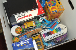Retail sales figures for back-to-school supplies were down for the month of July.