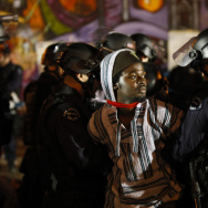 Los Angeles Police Move In To Evict Occupy LA Encampment