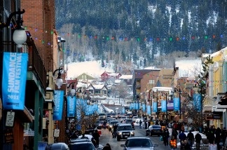 General view of the atmosphere on Main Street during the 2011 Sundance Film Festival on January 23, 2011 in Park City, Utah.