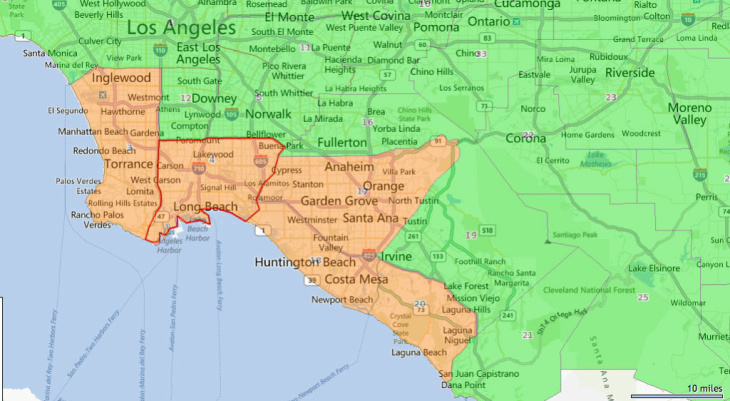 Los Angels and Orange County No Burn Alert