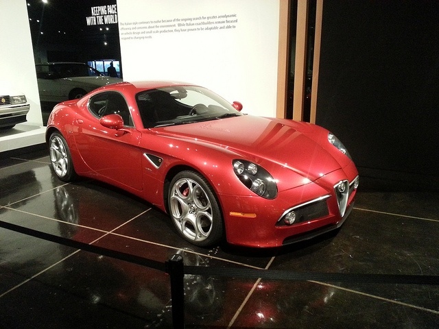 Car on Display at Peterson Museum