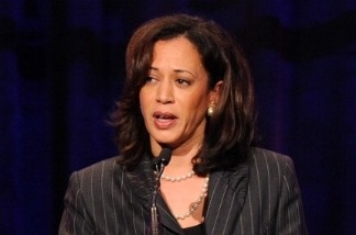 California Attorney General Kamala Harris speaks onstage at the Public Counsel's William O. Douglas Award Dinner on March 18, 2011 in Beverly Hills, California.