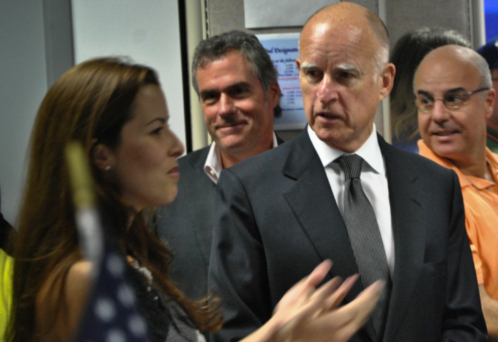 Governor Jerry Brown JPL Visit