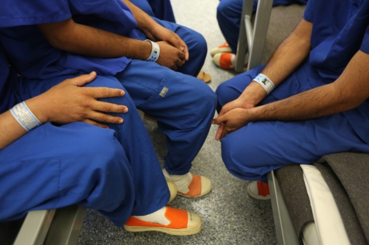 The federal immigration detention center in Florence, Ariz., is one of about 250 such facilities around the country. Immigration and Customs Enforcement (ICE) is required to house 34,000 immigration detainees per day, nationwide.