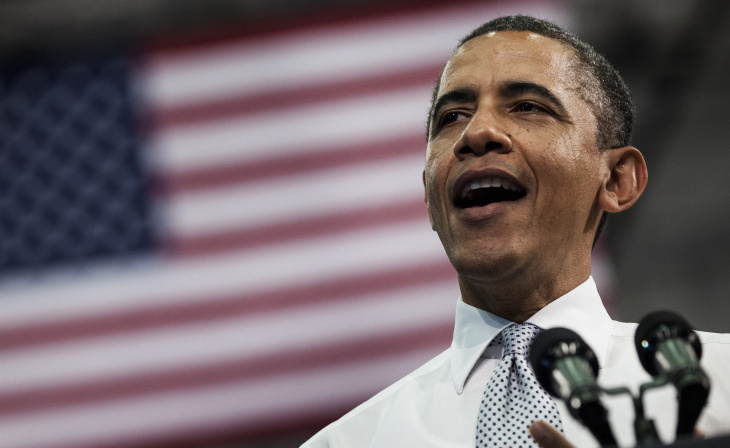 US President Barack Obama speaks about t