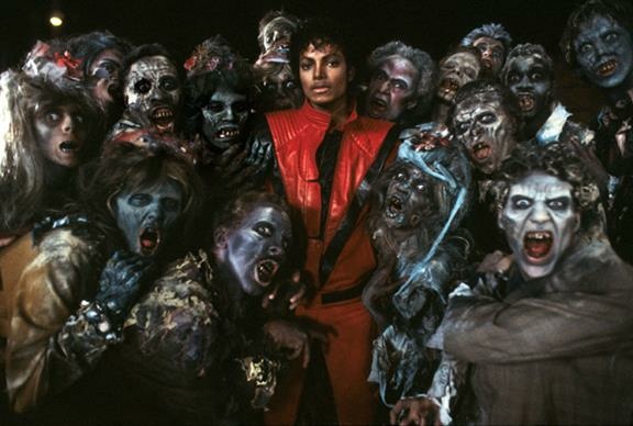A still from Michael Jackson's "Thriller."