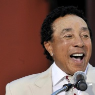 US music legend Smokey Robinson speaks a