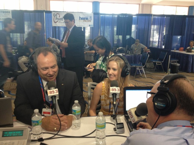 Bill Jones and Briana Bilbray Republican National Convention