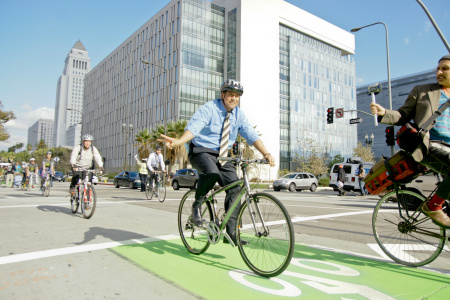 Spring Street Bike Lane