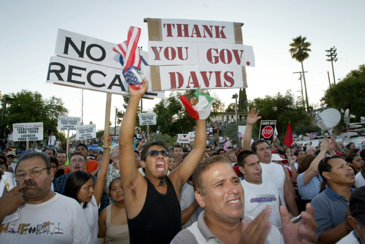 California Governor Davis Signs Bill Allowing Driver Licenses For Illegal Aliens