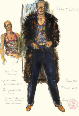 Costume design sketch