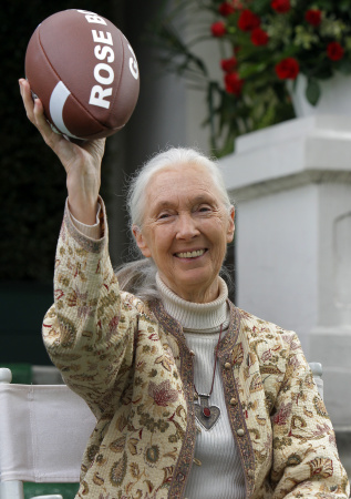 Rose Parade Jane Goodall