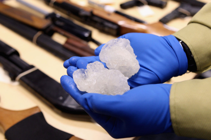 Police 'Operation Slab' Seize Methamphetamine And Weapons In Auckland