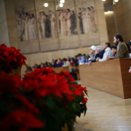 Cardinal Roger Mahony Celebrates Christmas Mass At The Cathedral Of Our Lady Of The Angels