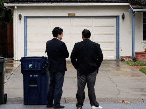Steve Jobs' childhood home, with the garage where he and Steve Wozniak started Apple.