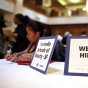 Job Seekers Attend Job Fair In San Francisco