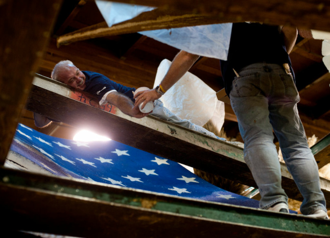 Rose Parade Float Prep - 8