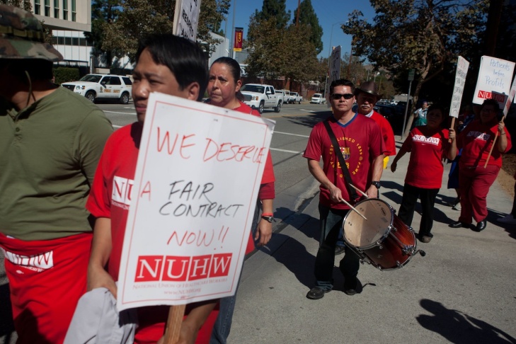 USC Health Worker Strike