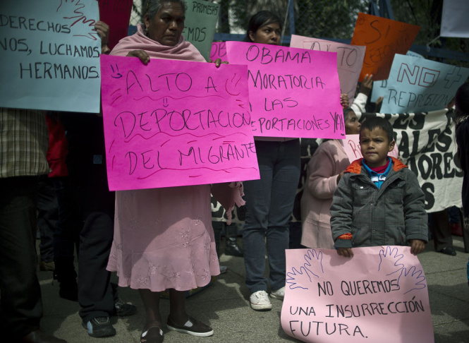 MEXICO-US-MIGRATION-PROTEST