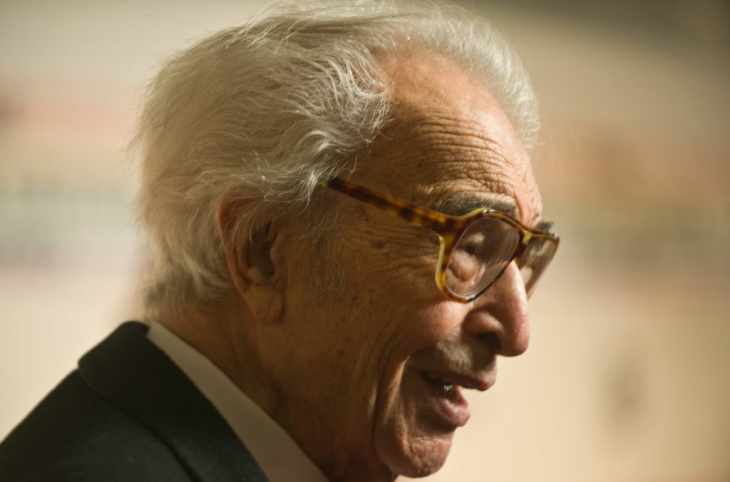 US jazz legend Dave Brubeck arrives at t