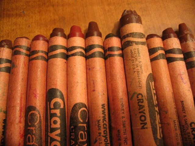 A palette of shades beyond Crayola "peach."