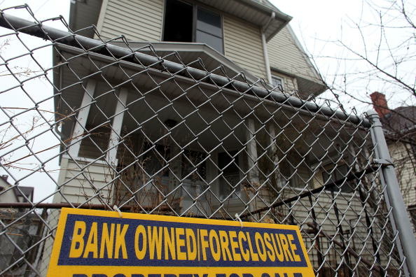 File photo: A foreclosed home.