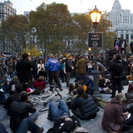 Occupy Wall Street protesters gather tog