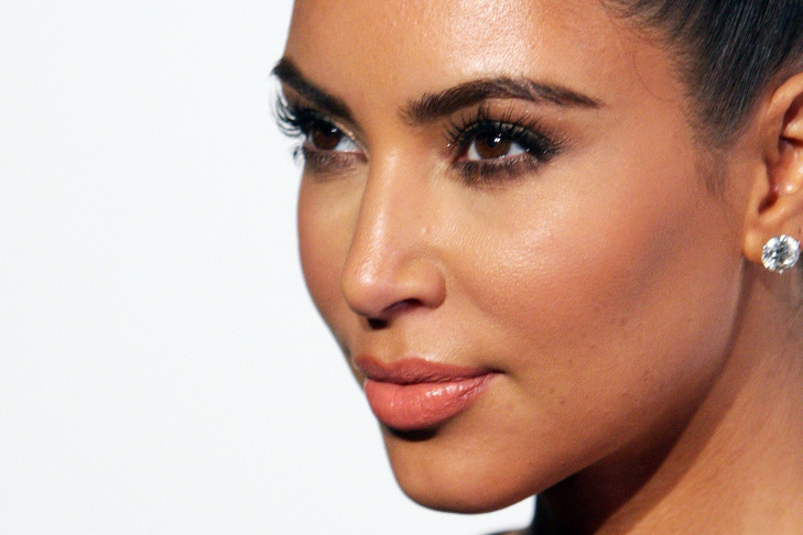 Kim Kardashian At E! Channel Brand Evolution Event