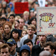 Occupy UC Davis Protests Police Pepper Spray Incident