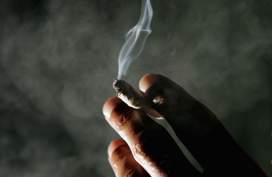 San Francisco Patients Smoke Marijuana