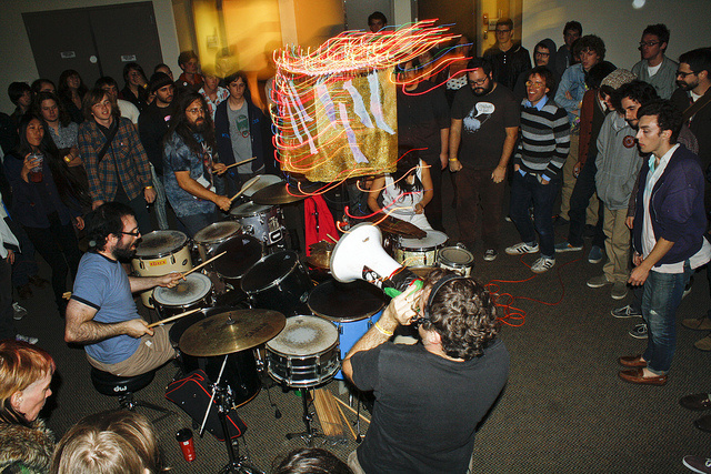 Intense: Foot Village playing Open Melody in 2010.