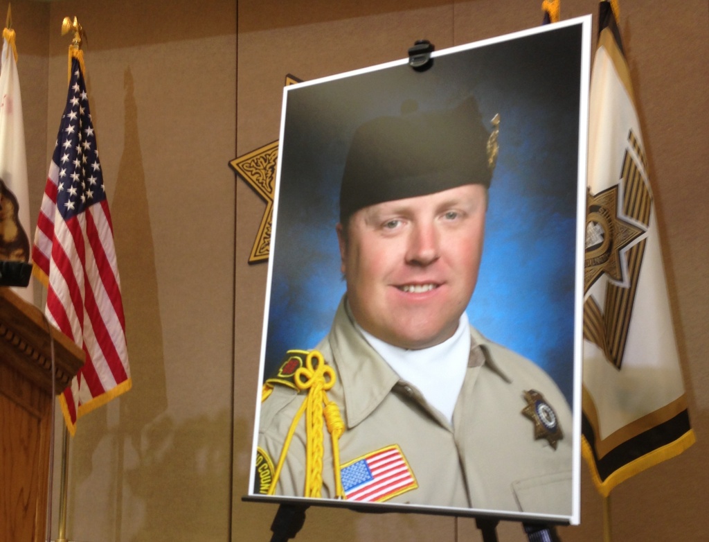 Slain Sheriff's Deputy Jeremiah MacKay, who was allegedly killed in a gunfight with suspected murderer Christopher Dorner.