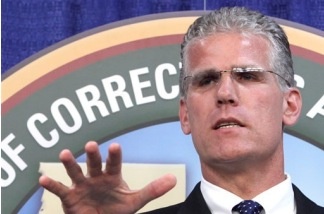 Corrections Secretary Matthew Cate answers a question concerning his departments proposal to reduce the California's inmate popluation, during a news conference in Sacramento, Calif., Friday, Sept. 18, 2009.