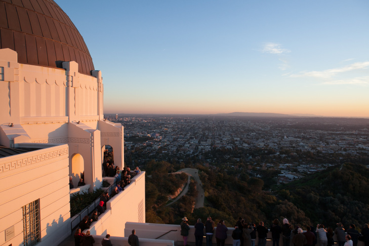 Huell Howser's memorial at Griffith Park