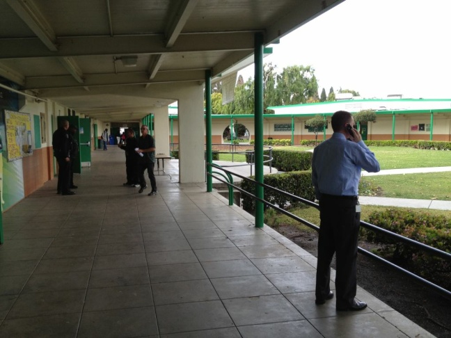 Deasy tours school