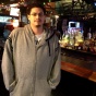 Alberto of The Bridge Tavern in the Bronx. Monday, October 29, 2012.