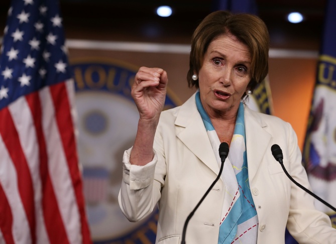 Democratic minority leader Nancy Pelosi voted against the amendment.