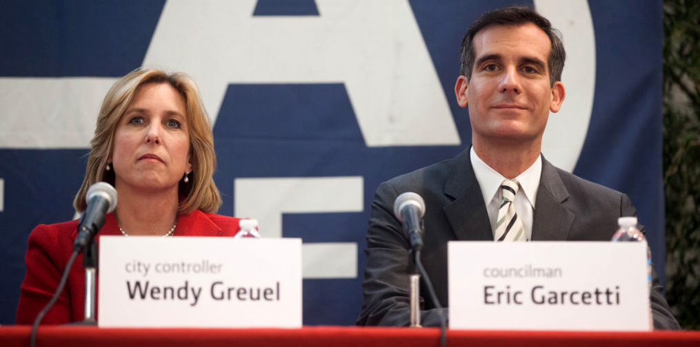 2013 L.A. Mayor voting patterns by precinct