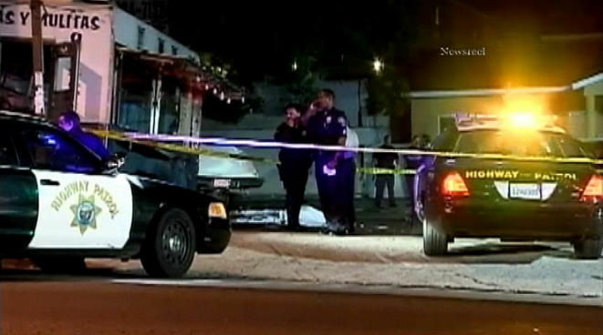 June 16, 2012: A police pursuit ended with the death of two women who were waiting in line at taco truck when a driver careened off the freeway and into the crowd.