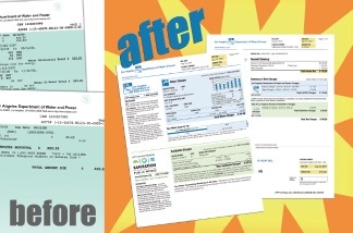 The LA Department of Water and Power hopes its redesigned bill will be much more user-friendly.