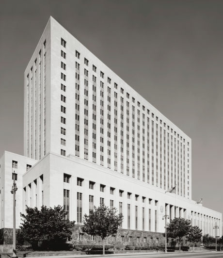 The U.S. Courthouse on Spring Street in downtown Los Angeles.