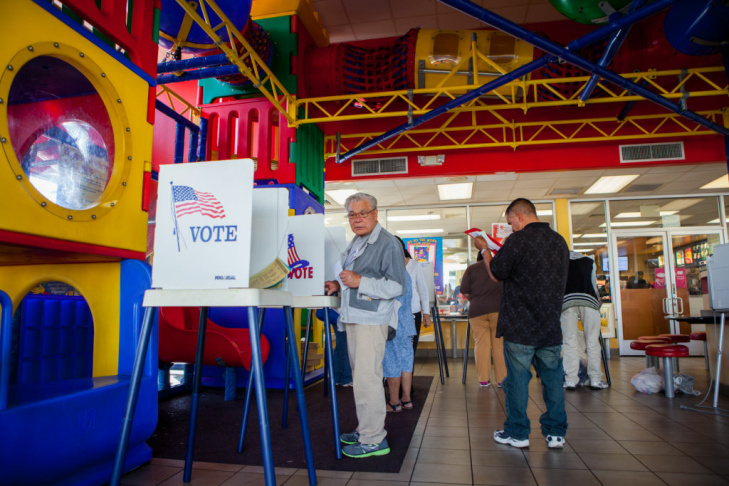 Election Day Voting Polling