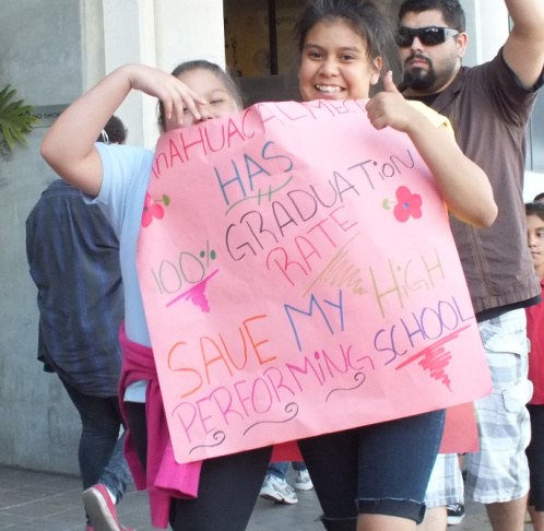 Parent protest 3, June 18, 2013