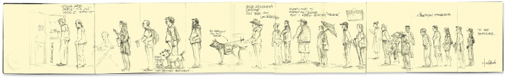 Mike Sheehan's election 2012 sketchbook
