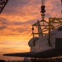 Space Shuttle Endeavour Offload at LAX